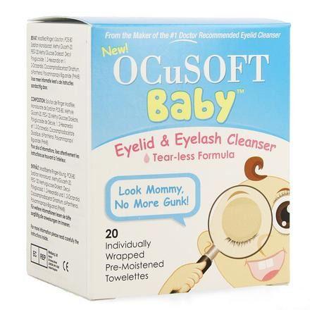 Ocusoft Baby Nettoyant Oculaire Lingettes 20  -  Simovision