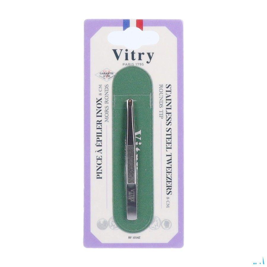 Vitry Classic Epileerpincet Rond Inox 1014  -  Vitry