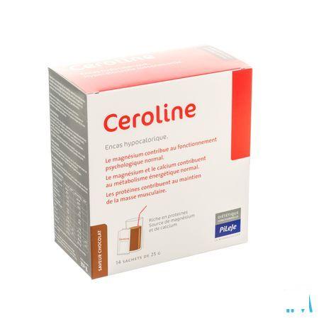 Ceroline Chocolade Poeder Zakje 14x25 gr  -  Pileje