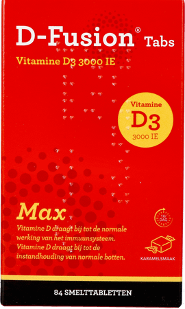 D-Fusion Tabs 3000Ui Comp Fondant 84