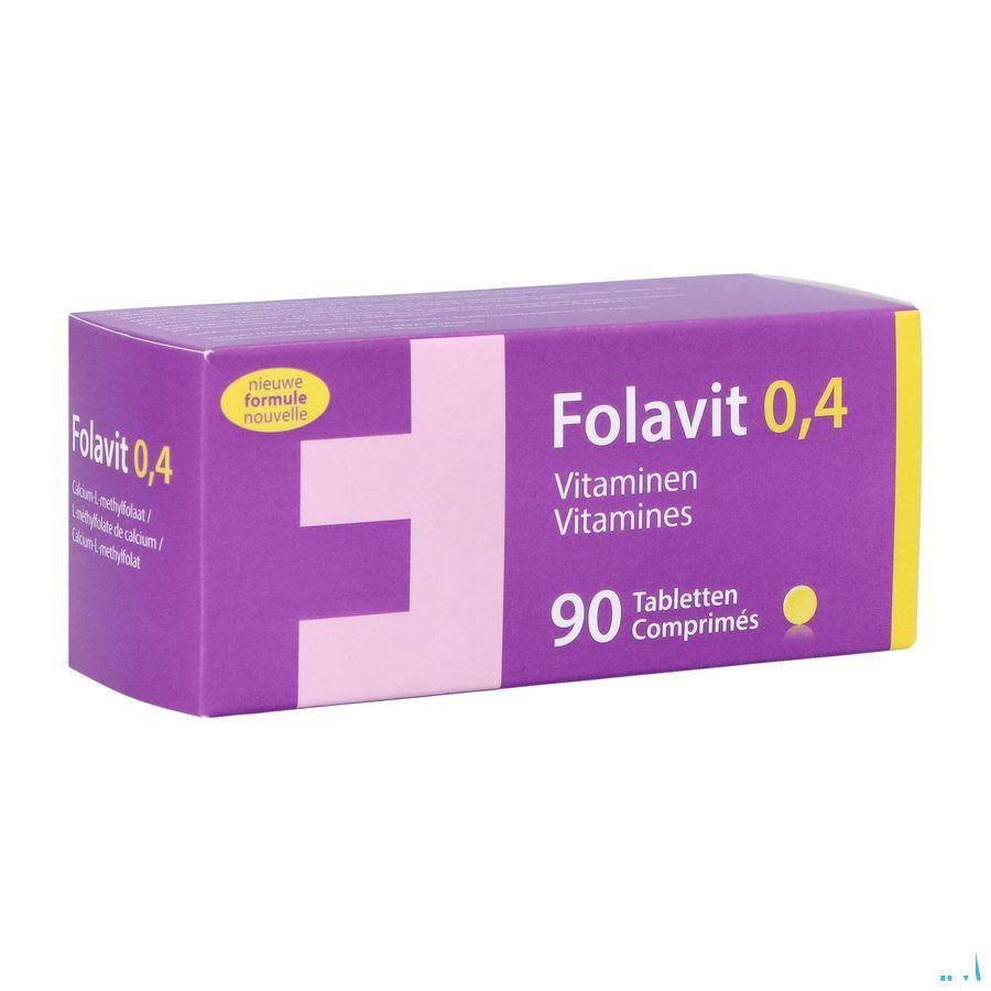 Folavit 0,4 Comp 90  -  Kela Pharma