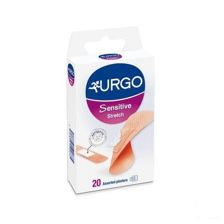 Urgo Sensitive Pansement Stretch 20x72mm + 20x40mm 20  -  Urgo Healthcare