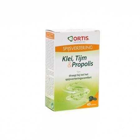 Ortis Klei-tijm-propolis Tabletten 3x15  -  Ortis