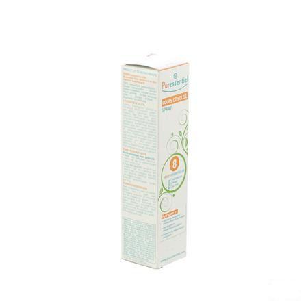 Puressentiel Zonnebrand Spray 8 Essentiele Olie 75 ml  -  Puressentiel