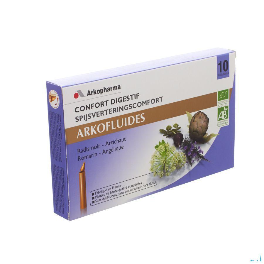 Arkofluide Spijsvertering Bio Unicadoses 10  -  Arkopharma