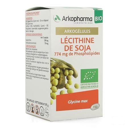 Arkocaps Sojalecithine Bio Capsule 150  -  Arkopharma