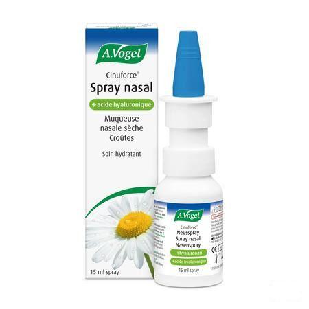 Vogel Cinuforce Spray Nasal Nez Sec 15 ml  -  A.vogel