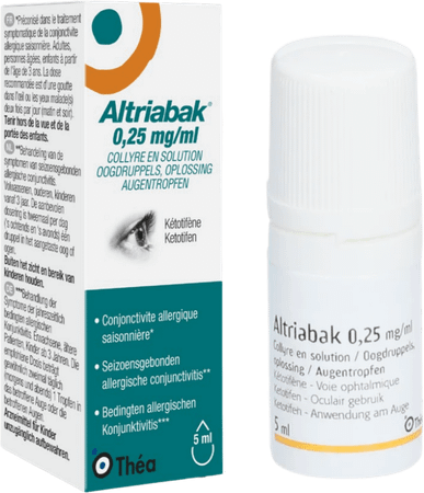 Altriabak 0,25Mg/ml Gutt Oculaires Fl 5ml