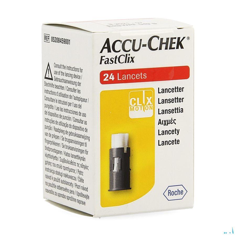 Accu Chek Mobile Fastclix Lancets 4x6 5208459001  -  Roche Diagnostics