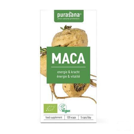Purasana Vegan Maca 300Mg Bio V-Caps 120
