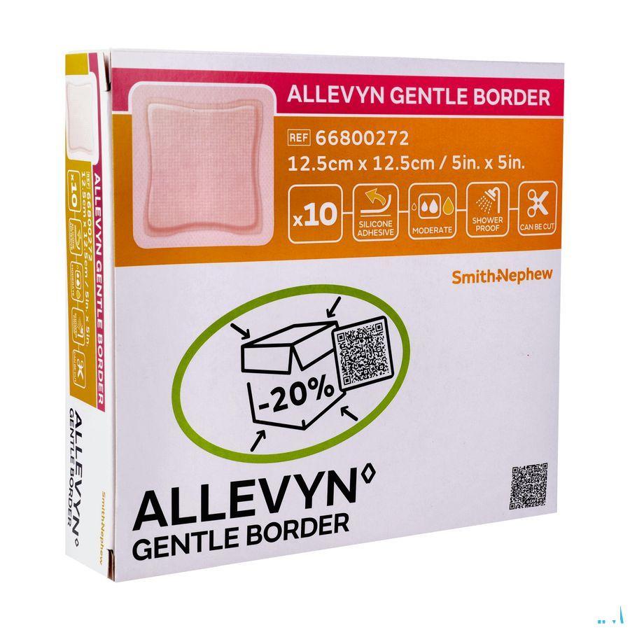 Allevyn Gentle Border Ster 12,5x12,5cm 10 66800272  -  Smith Nephew