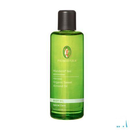 Primavera Huile Amande Douce Bio Flacon 100 ml  -  Bio Life