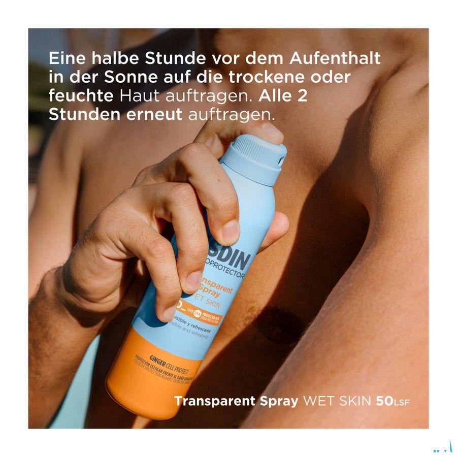 Isdin Fotoprotector Transp. Wet Skin Ip50 250 ml  -  Isdin