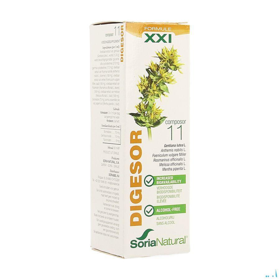 Soria Composor 11 Digesor Xxi 50 ml  -  Soria Bel