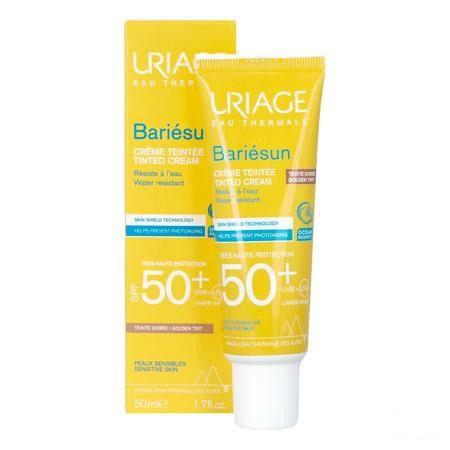 Uriage Bariesun Creme Teintee Ip50 + Doree 50 ml