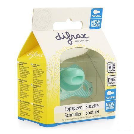 Difrax Fopspeen Natural Newborn  -  Difrax