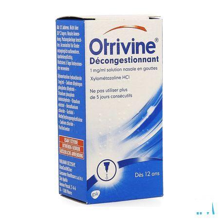 Otrivine Hydrat 1 0/00 Druppels 10 ml