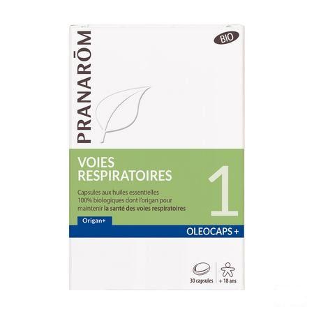 OleoCapsule + Bio 1 Voies Respiratoires Capsule 30  -  Pranarom