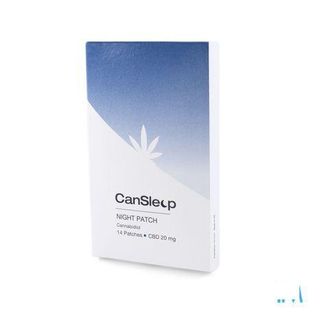 Cansleep Cbd Cannabis20 mg Pleister Doos14 Cbx Med.