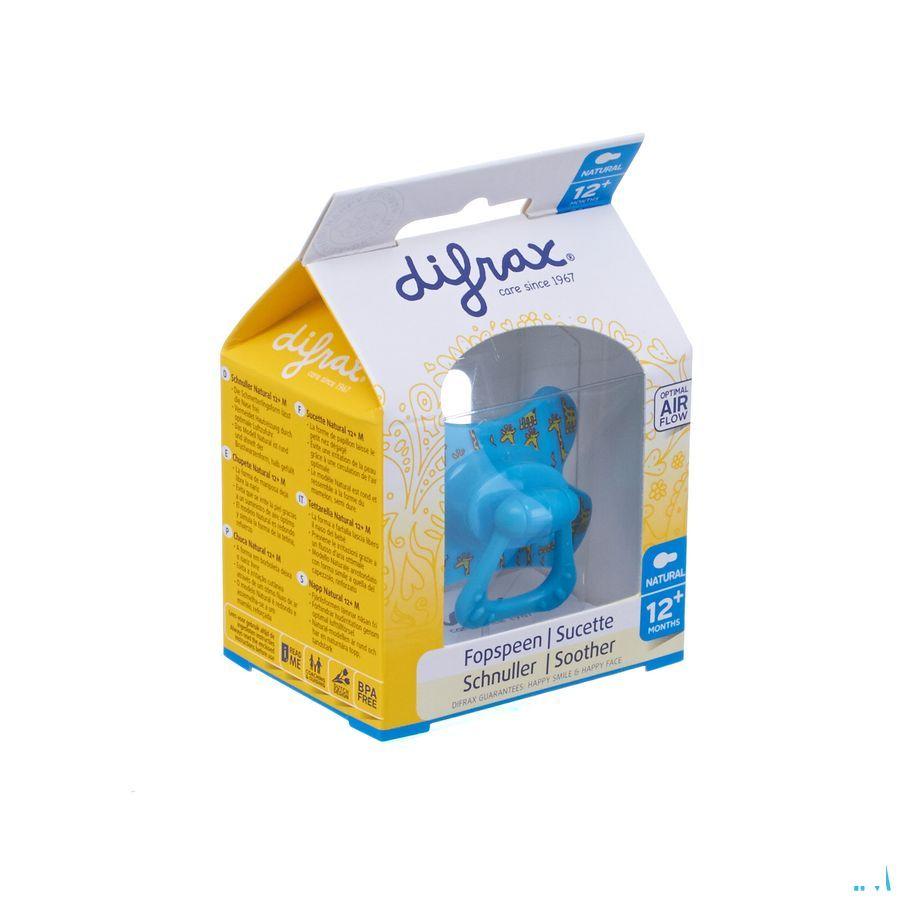 Difrax Fopspeen Natural 12 + M  -  Difrax