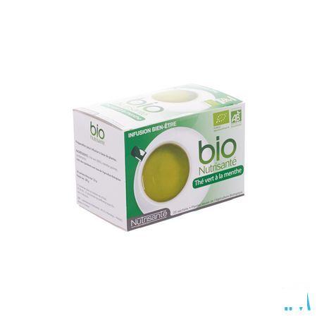 Infusion Bio The Vert-menthe Sachets 20  -  Nutrisante