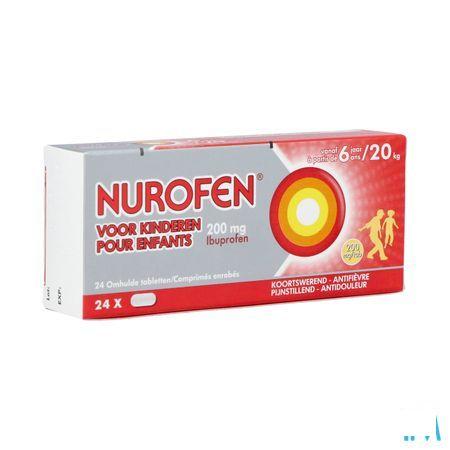 Nurofen Kind 200 mg Filmomhulde Tabletten 24 2475739