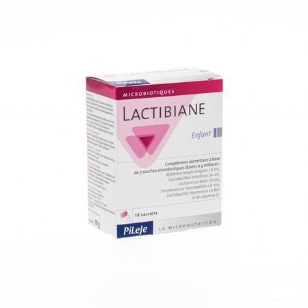 Lactibiane Kind Zakje 10x1 gr  -  Pileje