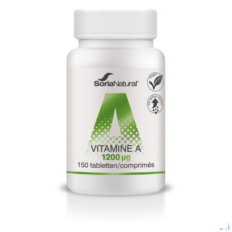 Soria Vitamine A 1,2 mg Tabl 150