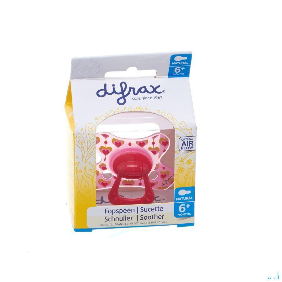 Difrax Fopspeen Natural 6 + M  -  Difrax