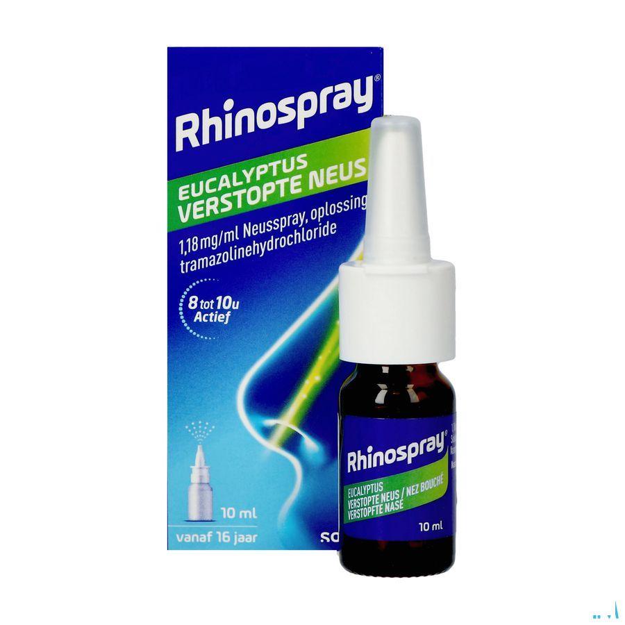 Rhinospray Eucalyptol Verstopte Neus 1,18mg/ml Neusspray 10 ml