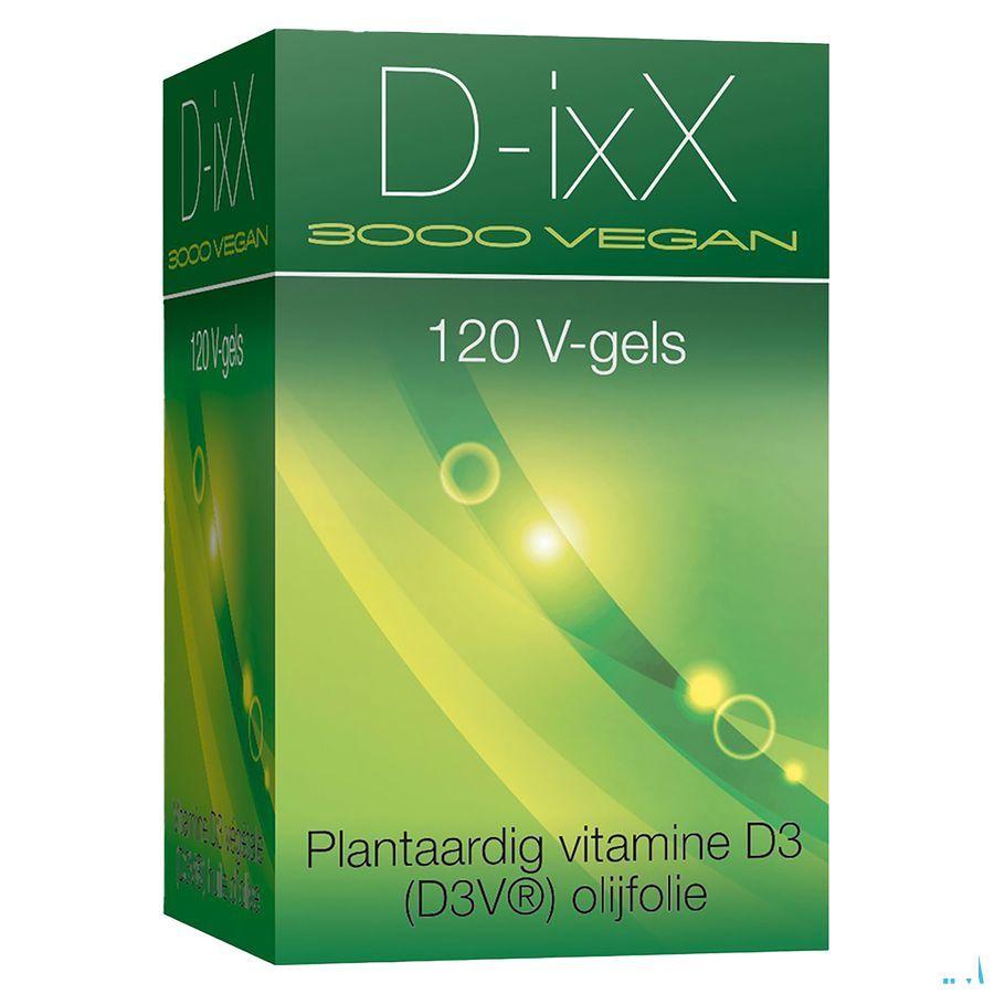 D-Ixx 3000 Vegan Soft Caps 120  -  Ixx Pharma