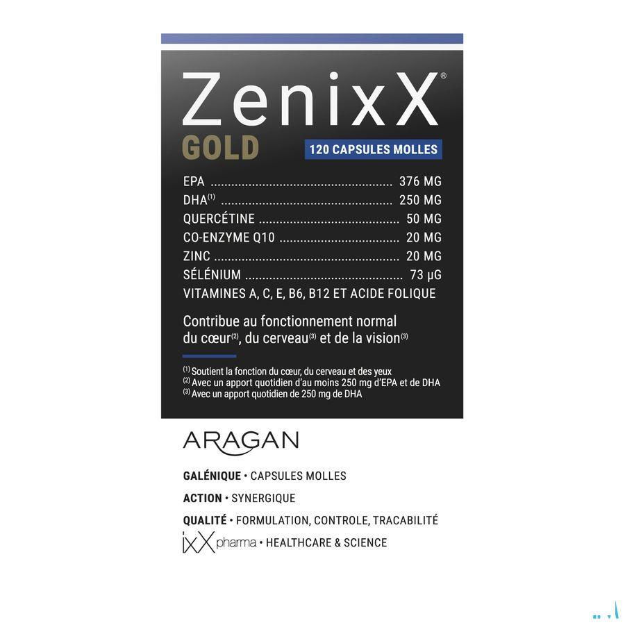 Zenixx Gold Caps120X890 mg Nf