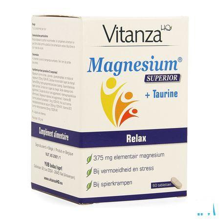Vitanza Hq Magnesium Superior Comprimes 60  -  Yvb