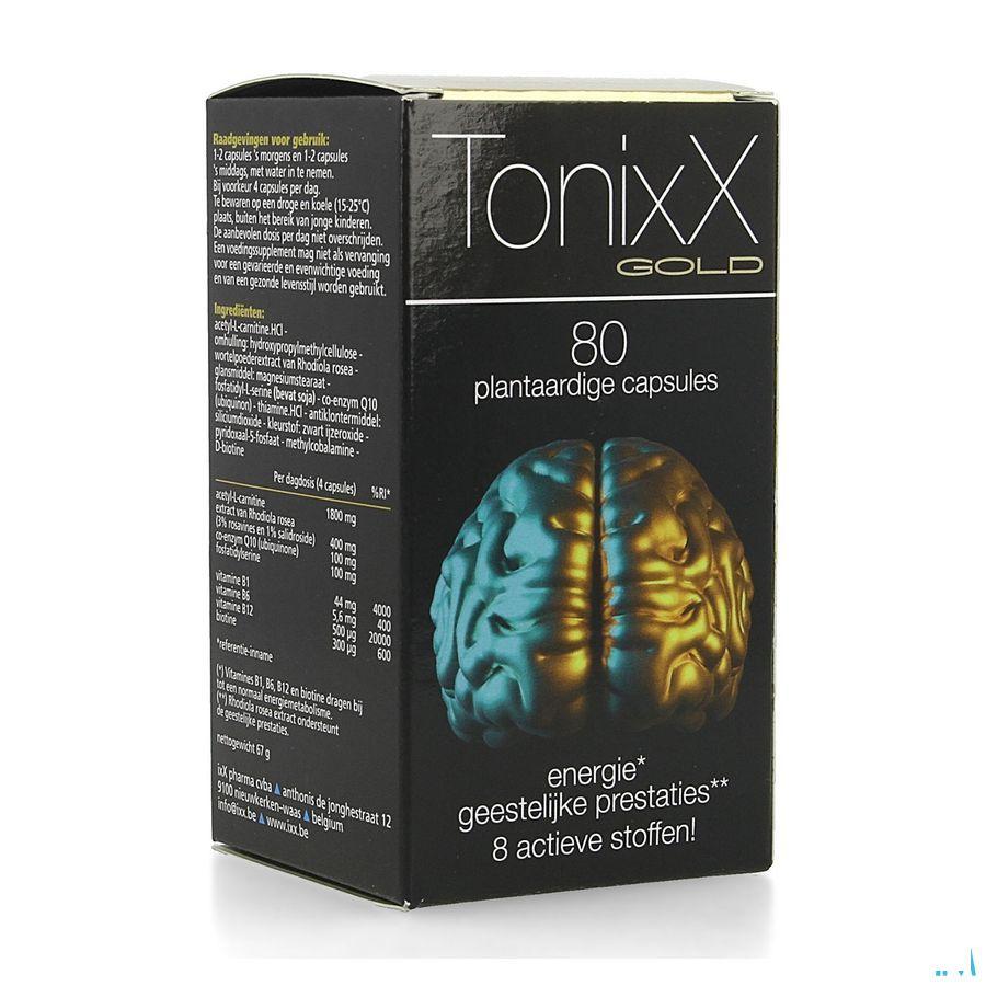 Tonixx Gold Caps 80 Nf  -  Ixx Pharma