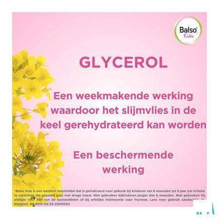 Balso Kids Hoestsiroop Z/Suiker 125ml + Pipet