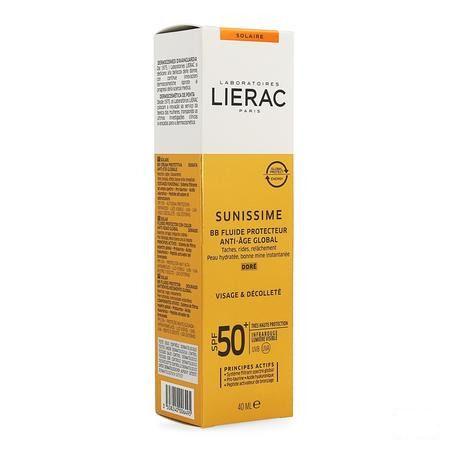 Lierac Sunissime Baby Fluid Dore Visage Ip50 Tb 40 ml