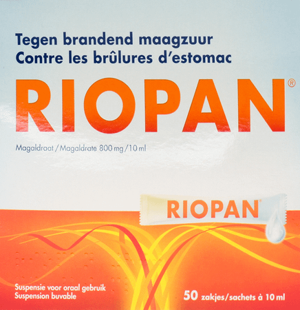 Riopan Gel Sachets Zakjes 50x10 ml