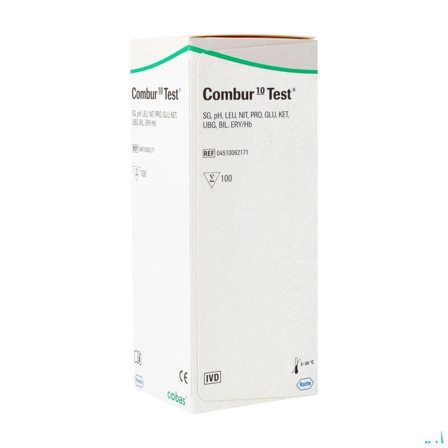 Combur 10 Test Strips 100 04510062171  -  Roche Diagnostics