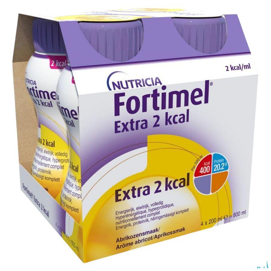 Fortimel Extra 2Kcal Abrikoos 4X200 ml  -  Nutricia
