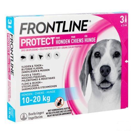 Frontline Protect Spot On Opl Hond 10-20Kg Pipet 3