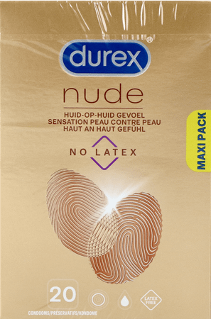 Durex Nude No Latex Preservatifs 20
