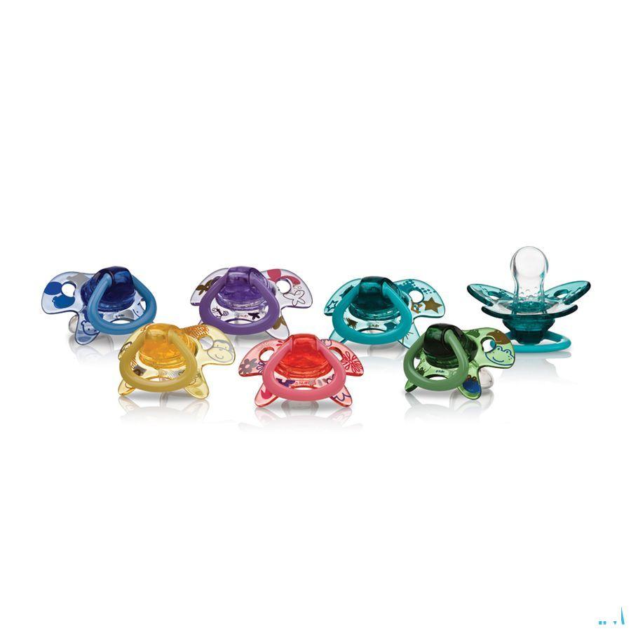Nuby Geoac Orthodontische Fopspeen - 6-18m  -  New Valmar