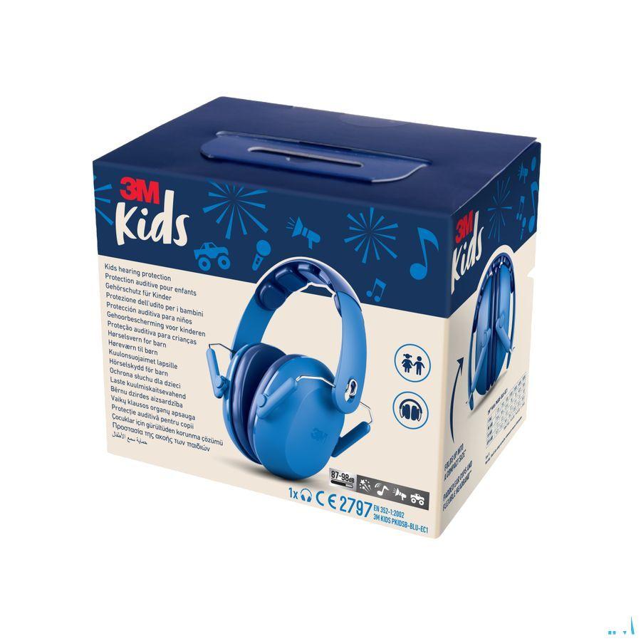 3M Kids Plus Gehoorbesch. Oorkap Kind Blauw