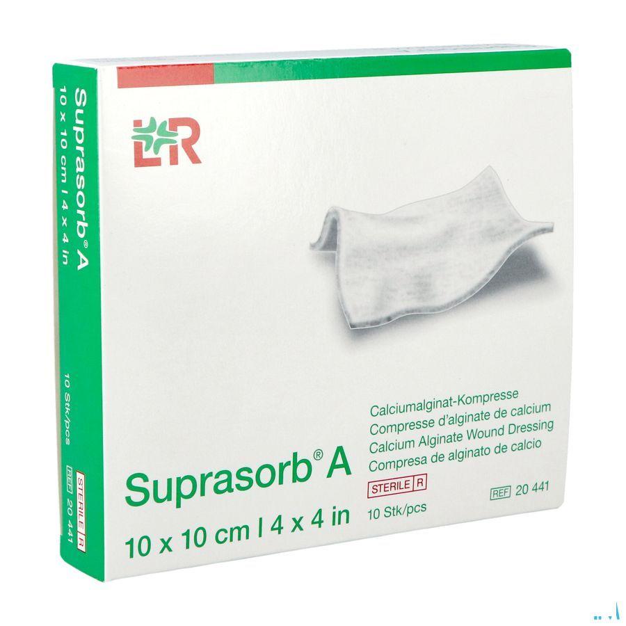 Suprasorb A Kp Steriel 10x10cm 10 20441  -  Lohmann & Rauscher