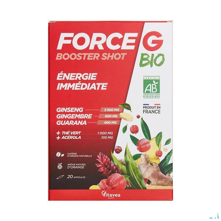 Force G Booster Shot Bio Ampullen 20  -  Nutrisante