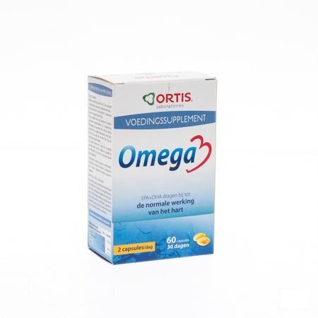 Ortis Omega 3 Blister Capsule 4x15  -  Ortis