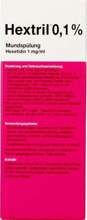 Hextril 0,1% Mondspoeling 400 ml