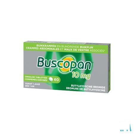 Buscopan 10 mg Omhulde Tabl 60