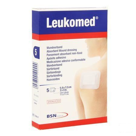 Leukomed Verband Steriel 7,2cmx 5cm 5 7238007 