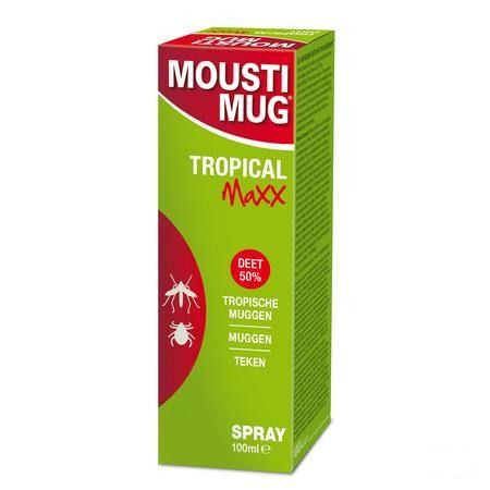 Moustimug Tropical Maxx 50% Deet Spr 100 ml